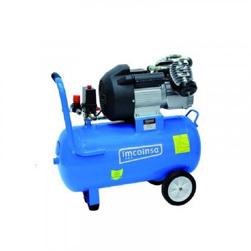 compresor imcoinsa 3hp 50lt cilindros en v